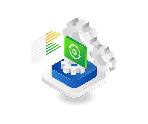 Vector data monitoring process symbol