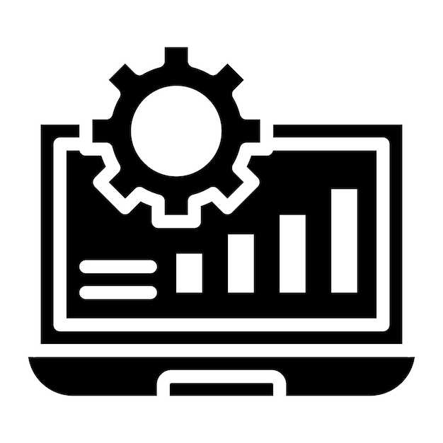Data Processor Icon vector afbeelding Kan worden gebruikt voor Compliance And Regulation