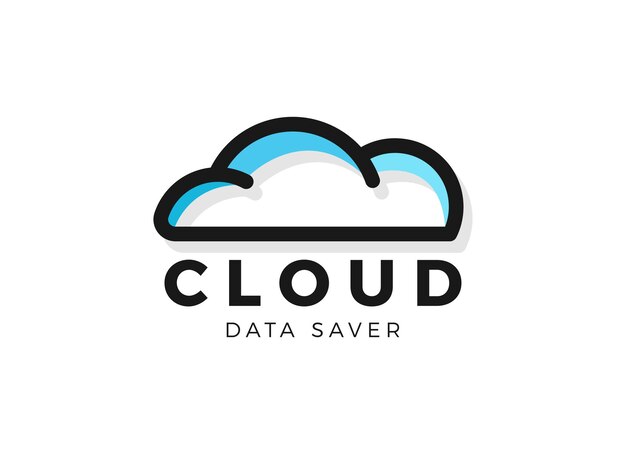 Data protech cloud logo è un perfetto adatto per web, dati, servizio di hosting, sicurezza, archiviazione.