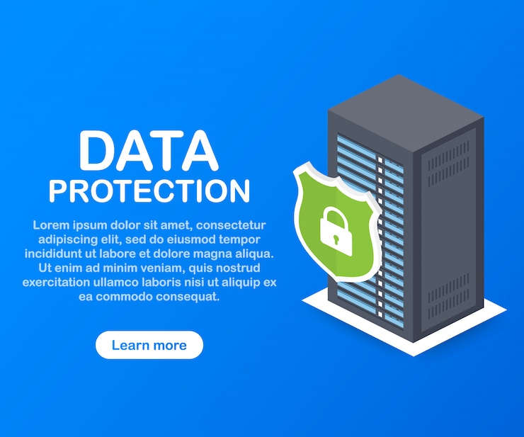 Vector data protection, privacy, and internet security template