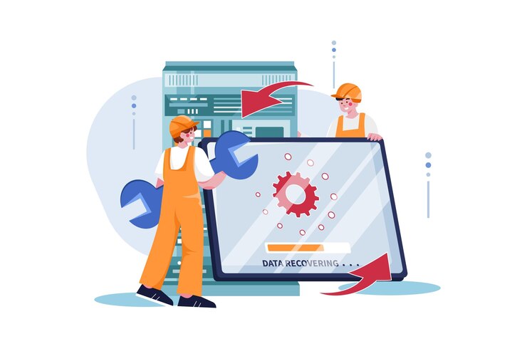 Vector data recovery server
