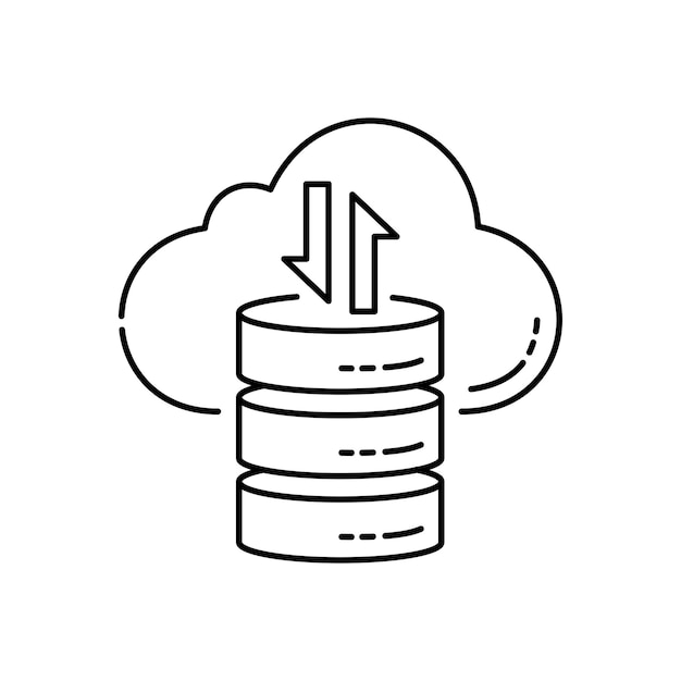 Data Science Data Analysis Data Mining Vector Illustration Icon Design