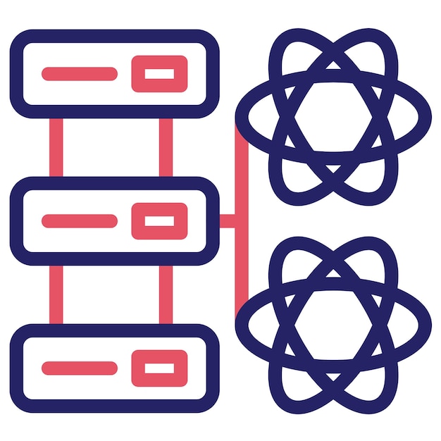 Data Science vector icoontje illustratie van Data Analytics icoonset