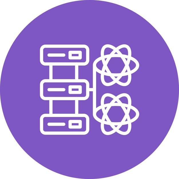 Data Science vector icoontje illustratie van Data Analytics icoonset