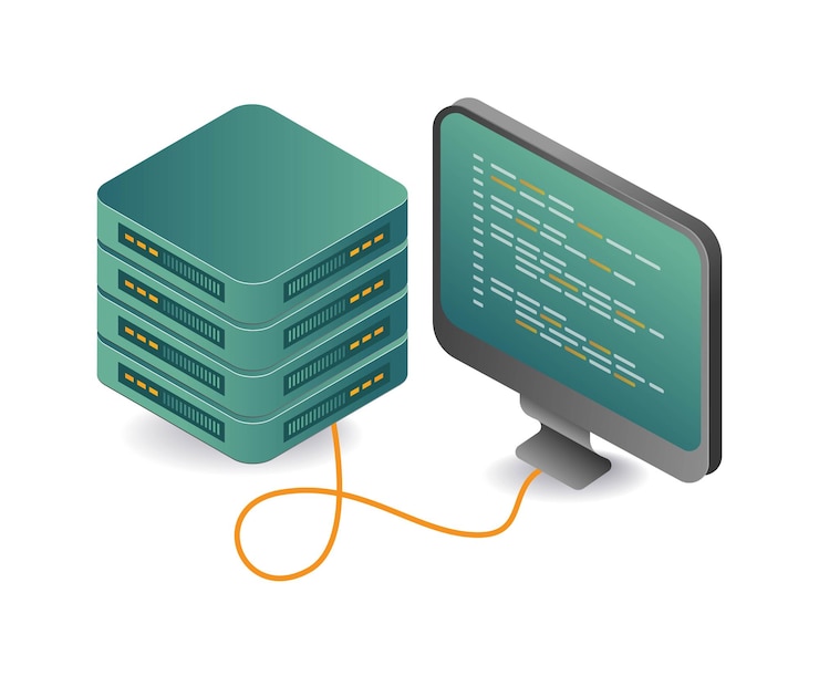 Vector data security technology server computer