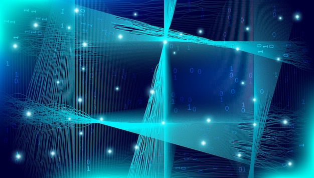 data server technology background neural networks lines