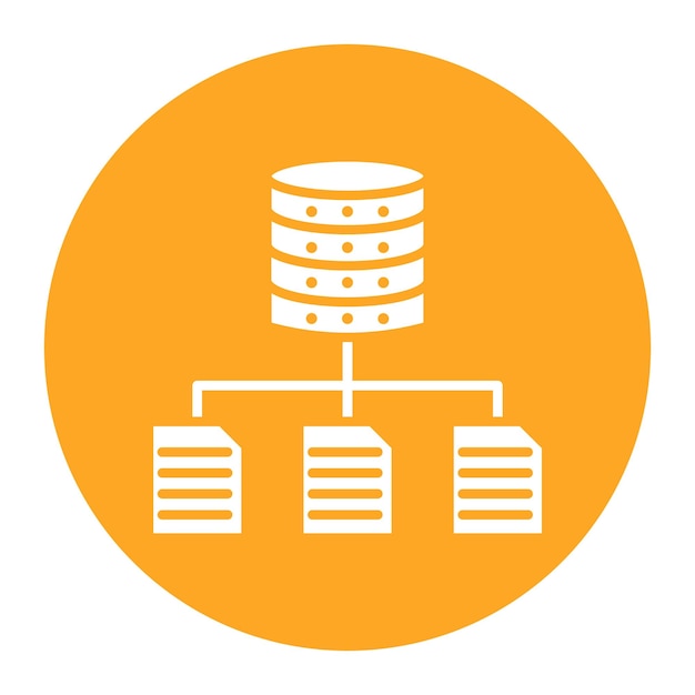 Data Structure vector icoon Kan worden gebruikt voor No Code iconset