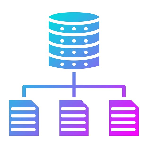 Data Structure vector icoon Kan worden gebruikt voor No Code iconset