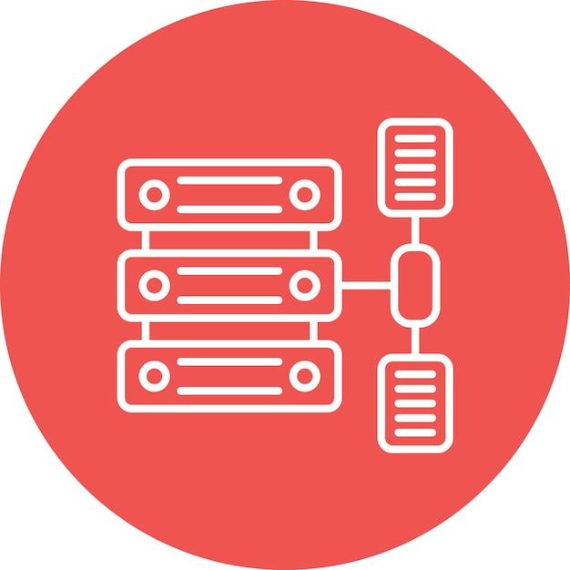 Data Transformatie icoon vector afbeelding Kan worden gebruikt voor Big Data