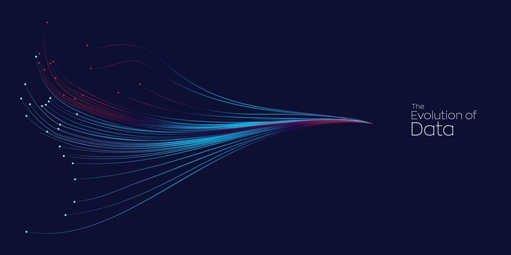 Data transforming background design