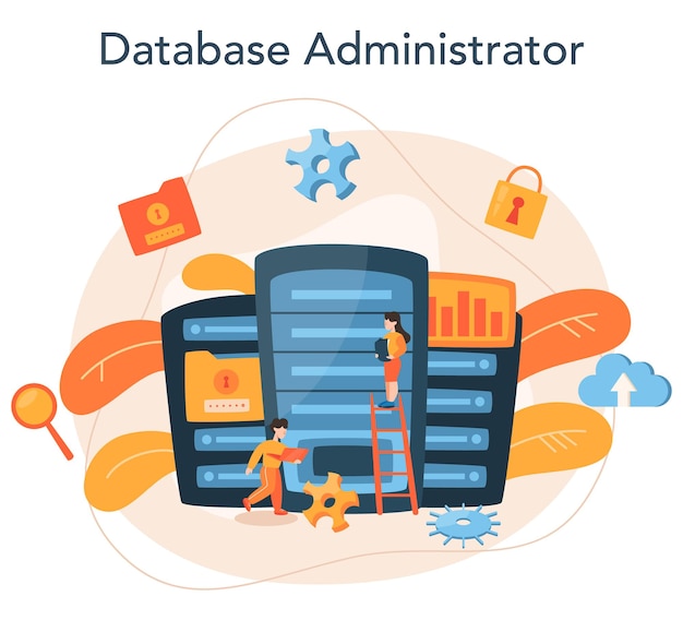 Database beheerder concept