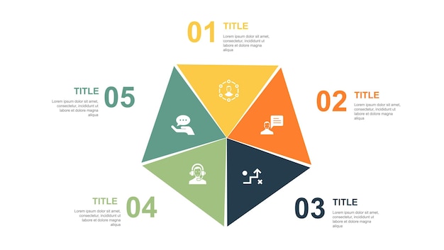database data analysis data engineering data mining clustering icons infographic design layout template creative presentation concept with 5 steps