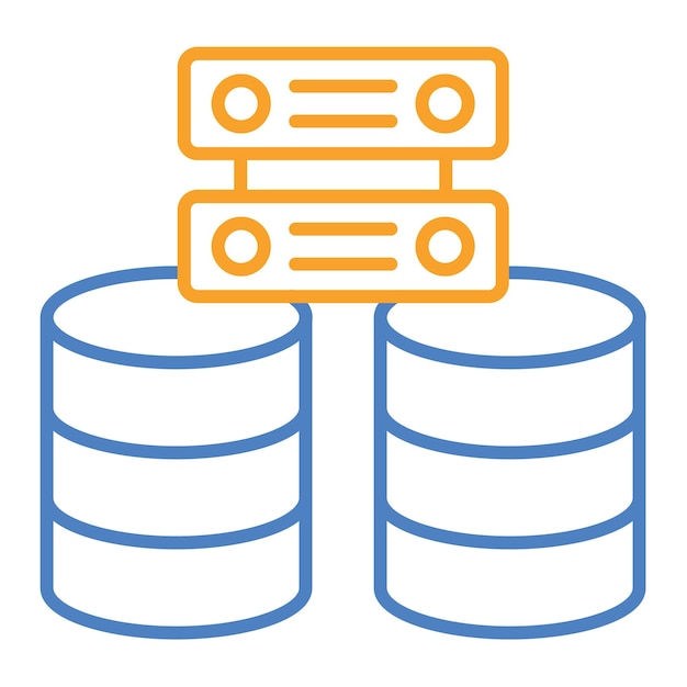 Vector database icon