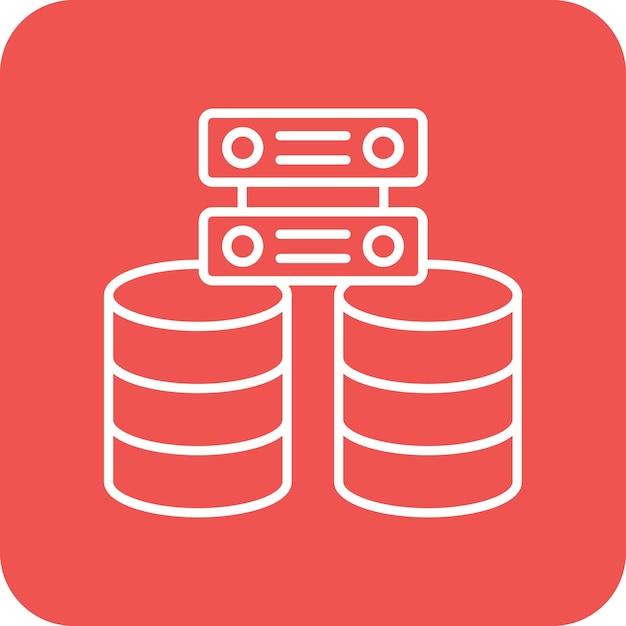 Vector database icon