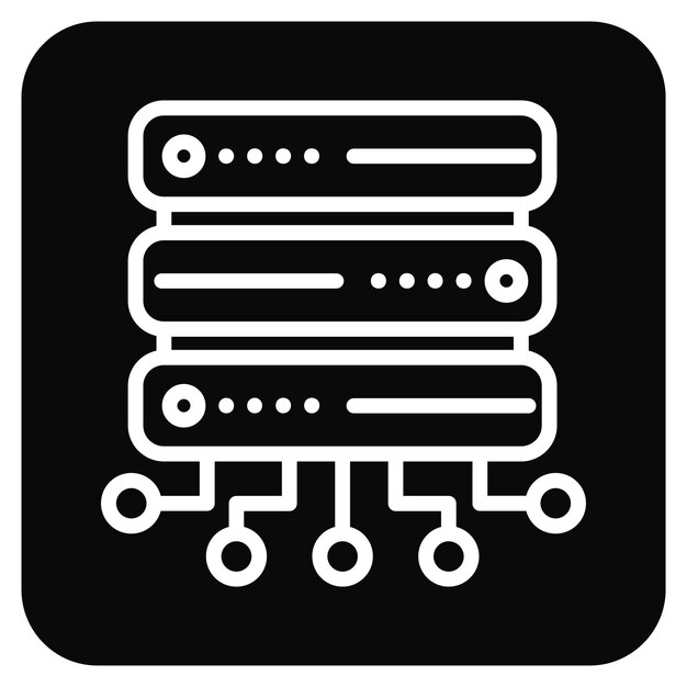 データベースネットワークベクトルイラスト