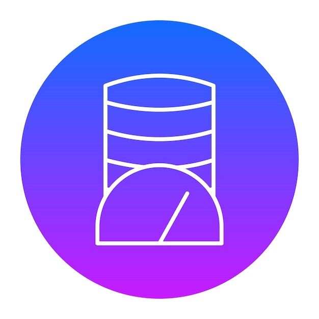 Database Speed Vector Illustration