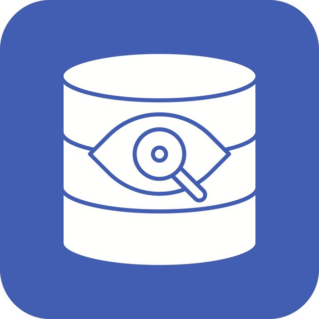 Database Vision icon vector afbeelding Kan worden gebruikt voor Web Hosting