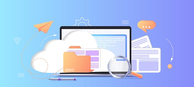 Database with cloud server Data set process classification database data analytic