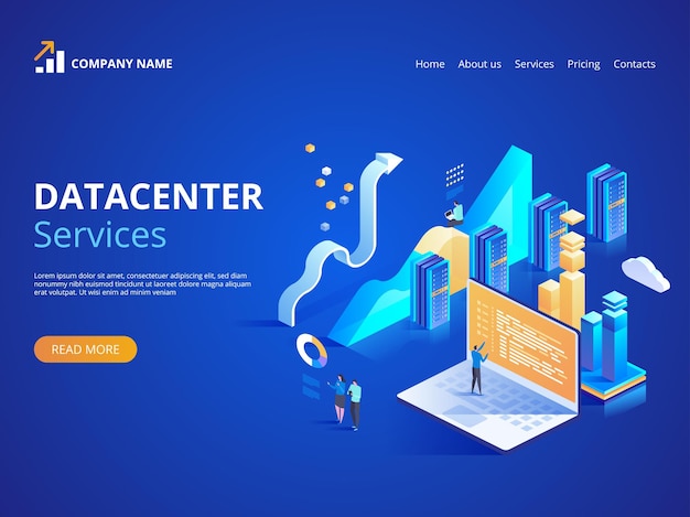 Datacenter Services Интернет подключение к дата-центру