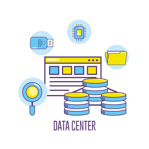 Datacenter verbindingsinformatieserver