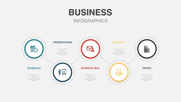 Datacompressie Cloud sync Cloud computing SaaS cloud platform iconen Infographic ontwerpsjabloon Creatief concept met 5 stappen