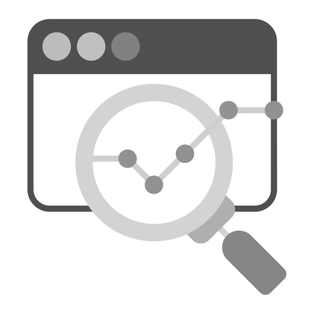 Vector datanalysis icon vector image can be used for business management