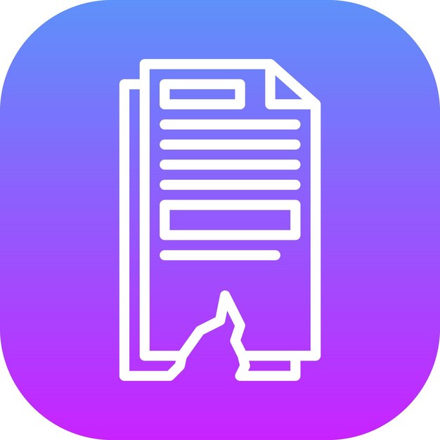 Dataverlies vector icoontje illustratie van Cyber Security icoonset