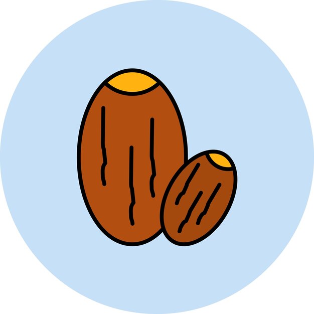 Dates Flat Illustration