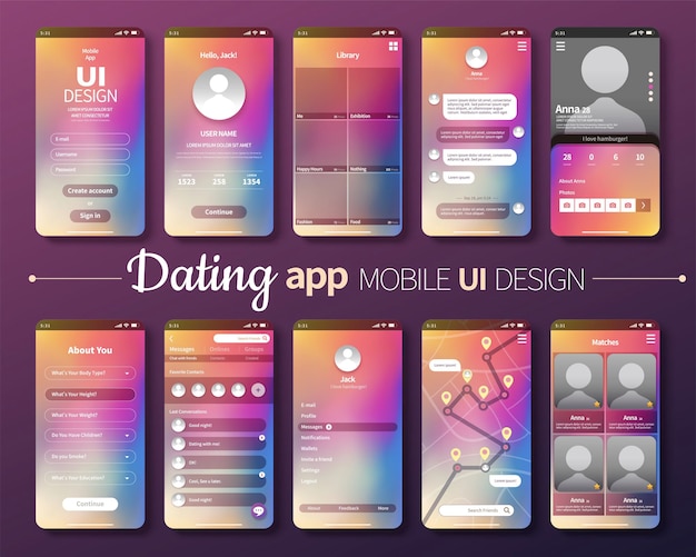 Blind Dating app  App interface design, Mobile design inspiration, App