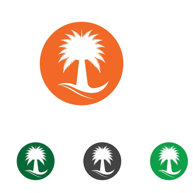 Datum boom pictogram vectorillustratie