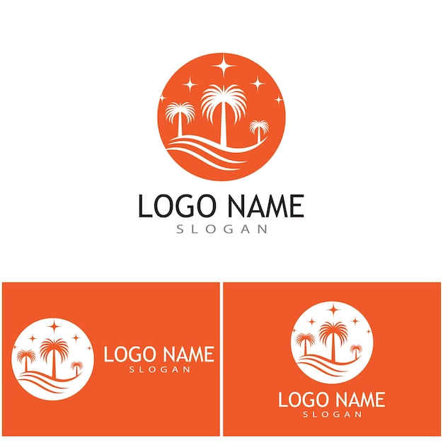 Datums boom Logo sjabloon vector symbool ontwerp