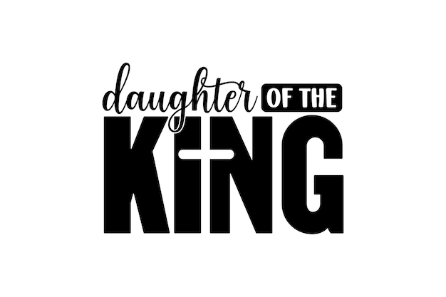 Daughter of the king vector file