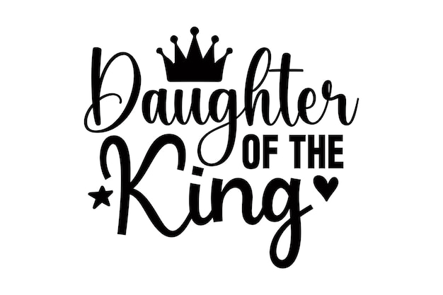 Vettore figlia del re