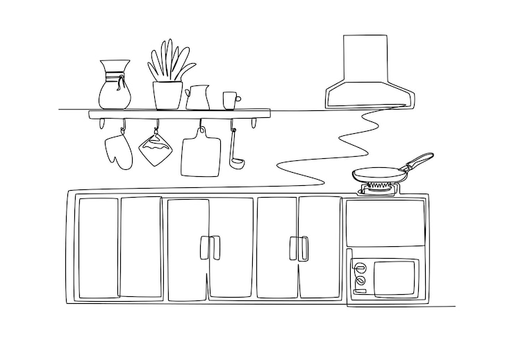 Vector day 325 kitchen room