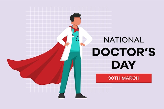 Vector day 542 national doctor day