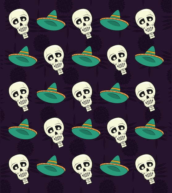 Day of the dead background