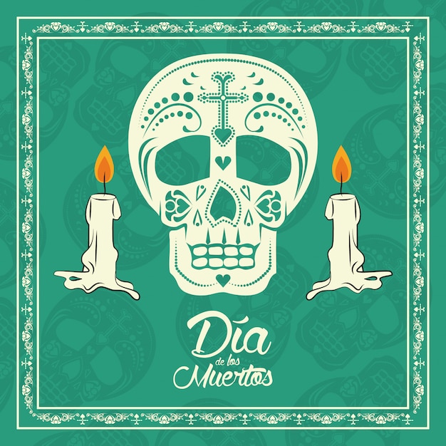 Day of the dead card