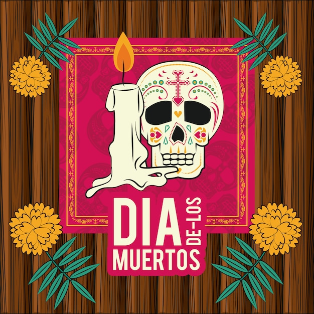 Day of the dead card