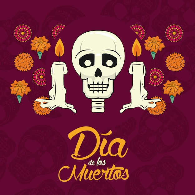 Day of the dead card