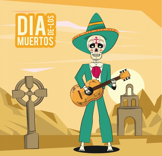 Day of the Dead card