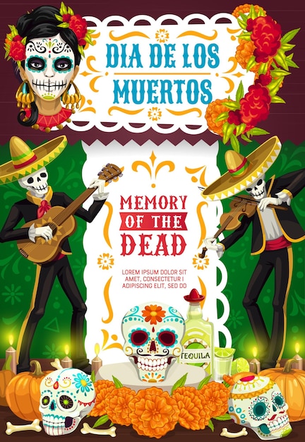 Day of Dead Dia de los Muertos party fiesta