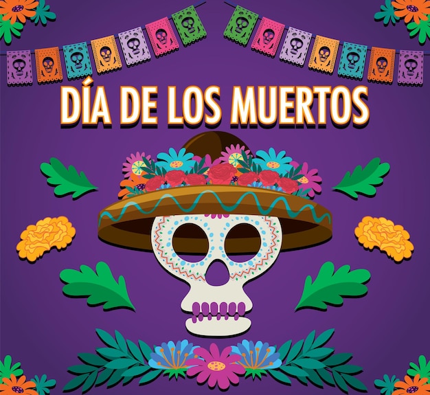 Day of the dead poster design