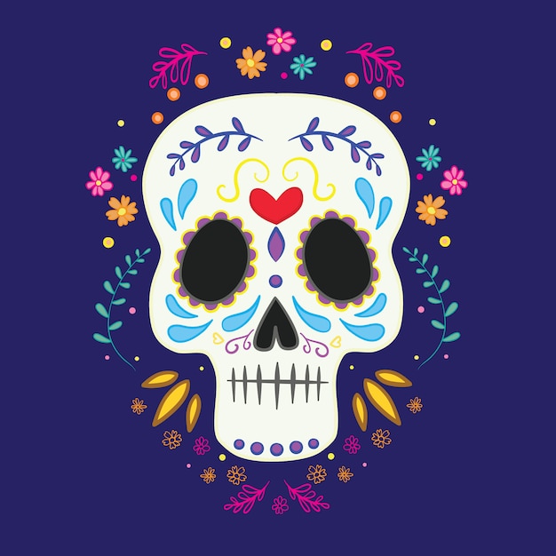 Day of the Dead skull