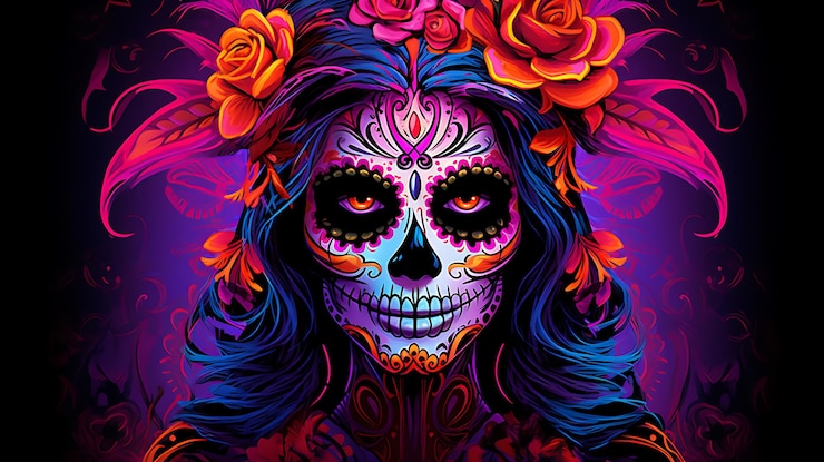 Vector day of the dead