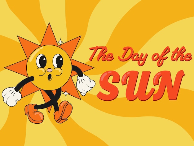 The Day Of The Sun Groovy Poster