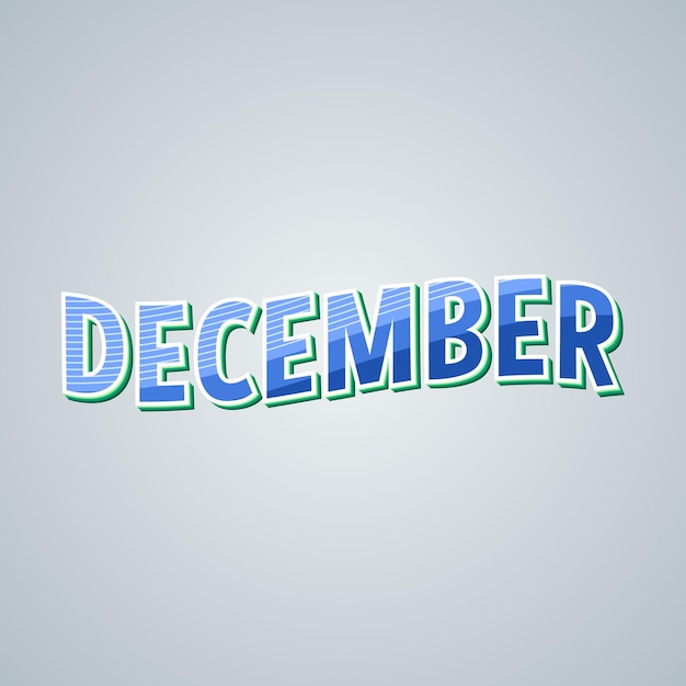 Days and month design assetss 3d