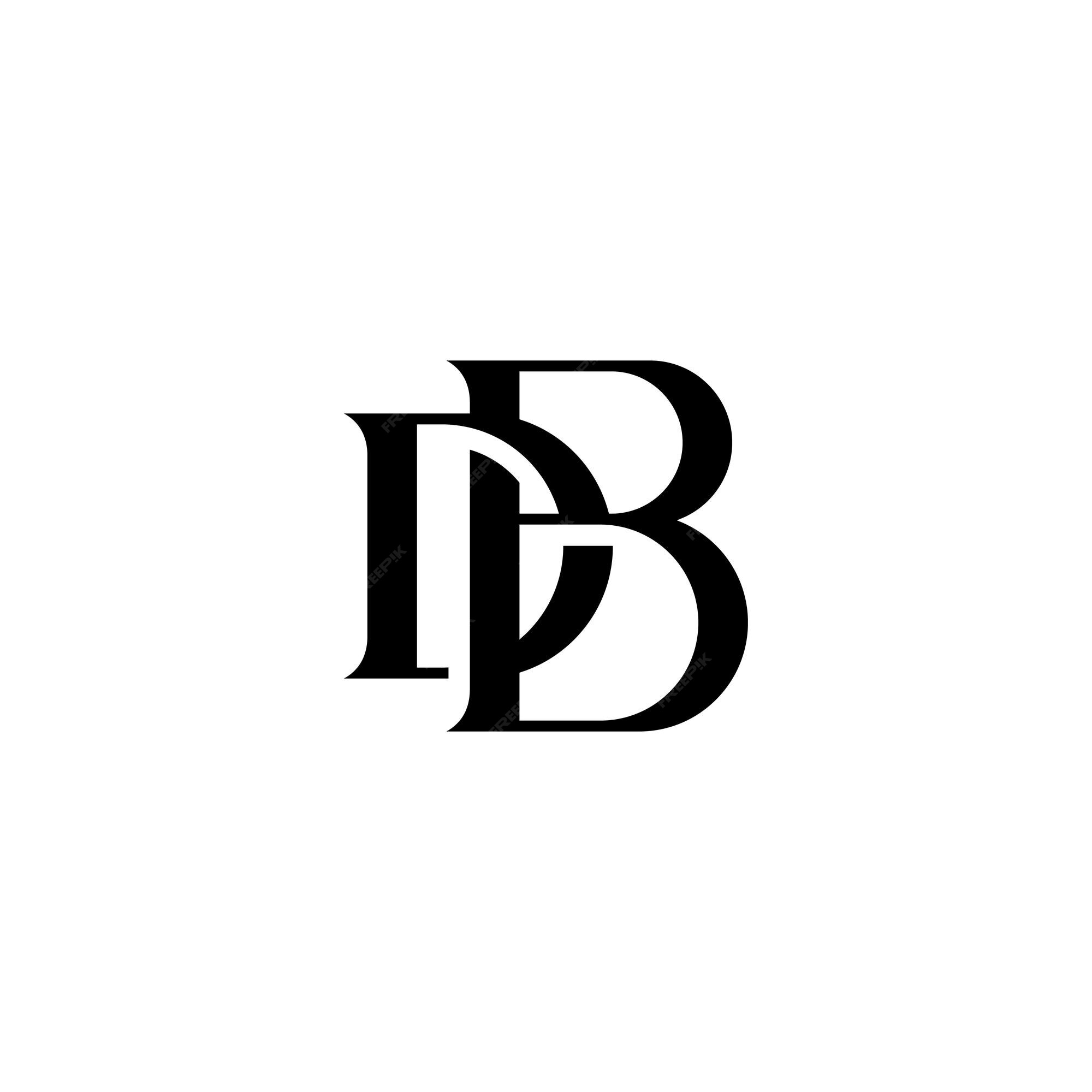 Premium Vector | Db logo