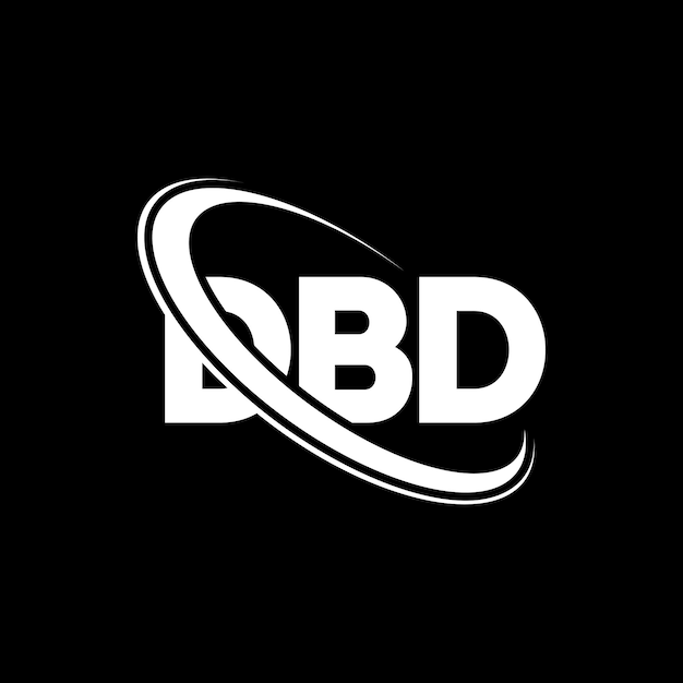 Дизайн логотипа DBD: инициалы, логотип DBD, связанный с кругом и заглавными буквами, логотип, типография DBD для технологического бизнеса и бренда недвижимости.