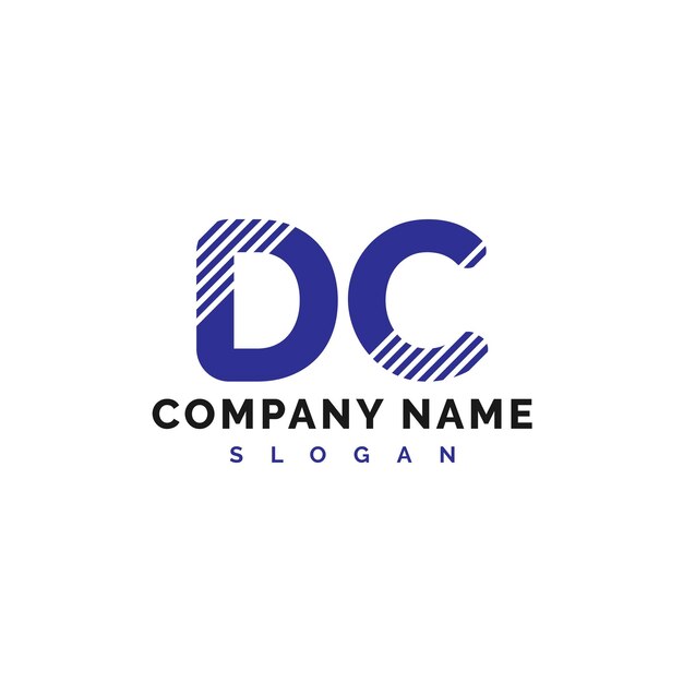 Vector dc letter logo design dc letter logo vector illustratie vector