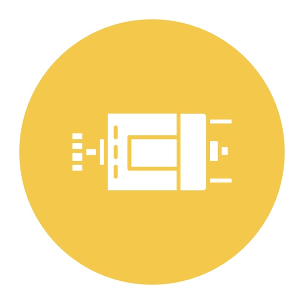 Dc Motor icon vector image Can be used for Electric Circuits